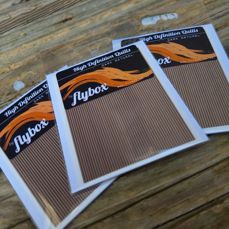 Flybox High Definition Quills in Dark Natural-1